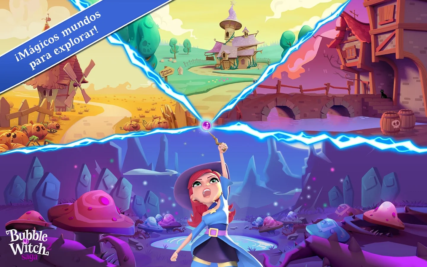 Bubble Witch 2 Saga - screenshot