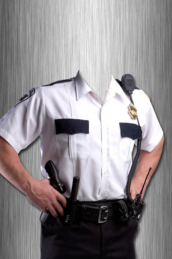 Police Suit Photo Montage