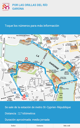 【免費旅遊App】Itinerarios Toulouse-APP點子