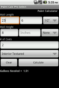 Download Paint Calc Pro Select APK