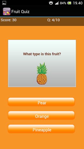 【免費教育App】Fruit Quiz-APP點子