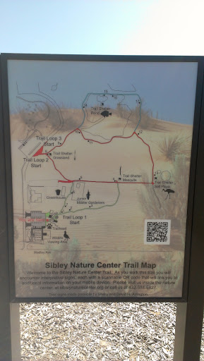 Sibley Nature Center Map