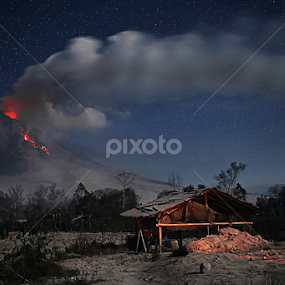 mount sinabung by Tibt Nangin - Landscapes Mountains & Hills