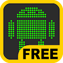 Android battery LED logo