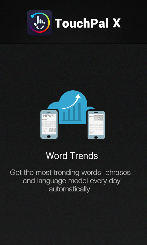 TouchPal X Keyboard - screenshot