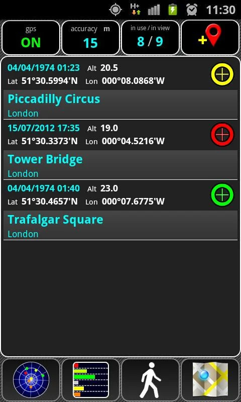 AndroiTS GPS Test Pro - screenshot