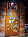The West Painted Sign