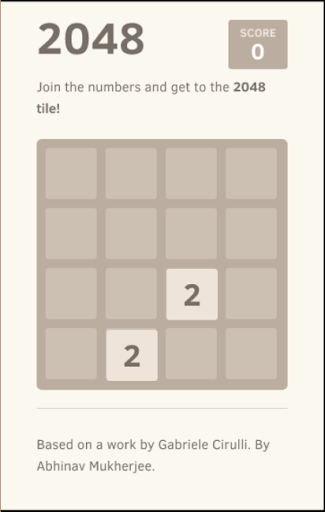 2048 Number Puzzle game - Google Play Android 應用程式