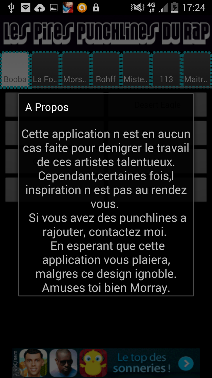 Les Pires Punchlines du Rap Screen 2