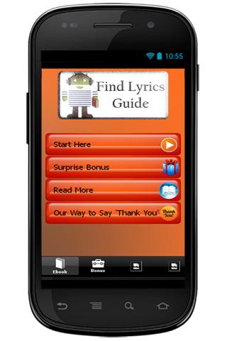 Find Lyrics Guide