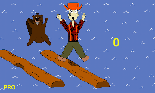 Bucky Beaver Loves Logging