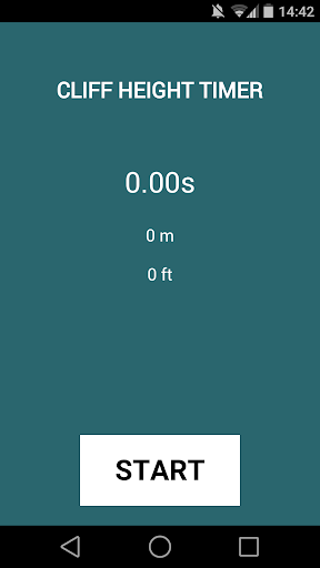 Cliff Height Timer