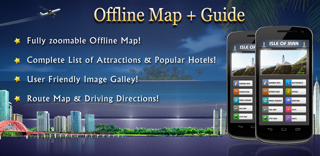 Man offline. Island offline. Popular attractions.
