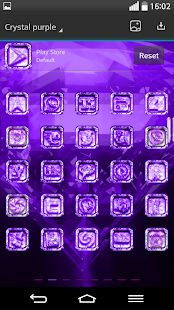 download Next Launcher Theme CrystalPur free