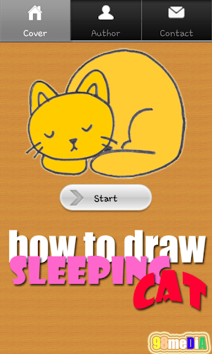 How to Draw Sleeping Cat