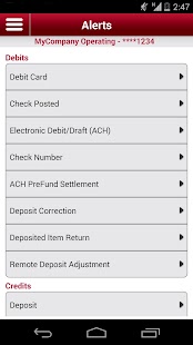 Bank of ALB BusinessSource Screenshots 2