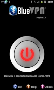 BlueVPN [DUN client] <ICS - screenshot thumbnail
