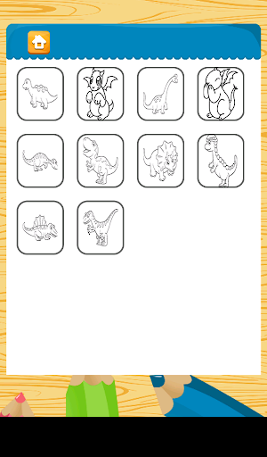 Dinosaurs Coloring Games