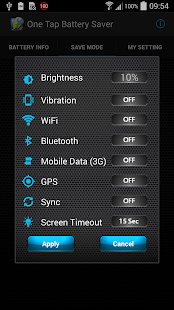 One Tap Battery Saver Screenshots 3