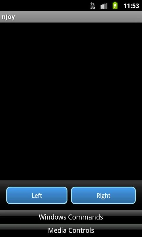 nJoy - Joystick up your device - screenshot