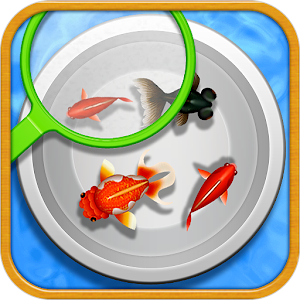 goldfish scooping stall logo