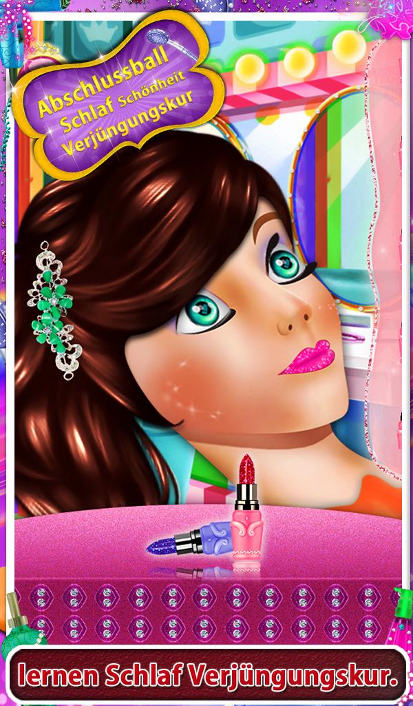 Android application Prom Sleeping Beauty Makeover screenshort