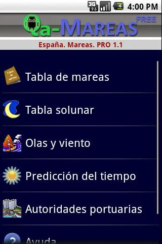 España. Mareas FREE - screenshot