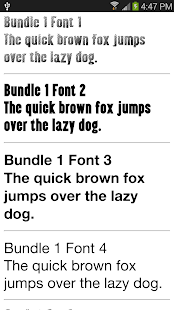 Fonts for Samsung 1000+