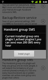 Handcent GroupSMS plugin 2 poster 2