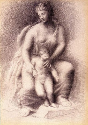 Picasso 1922 Mère et enfant