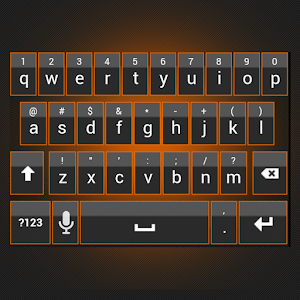 Sleek Orange Keyboard Skin.apk 1.0