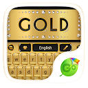 Gold Luxury Go Keyboard Theme 4.15 Downloader