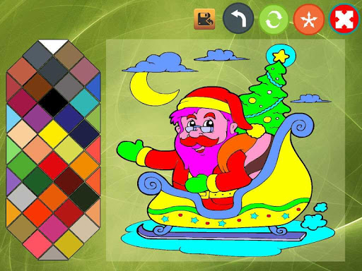 【免費休閒App】Christmas coloring book-APP點子