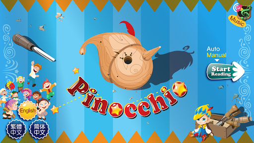 Pinocchio Kids Storybook