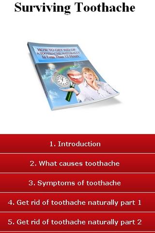 Toothache home remedies
