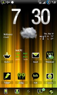 Lastest Gingerbread ADW Theme APK