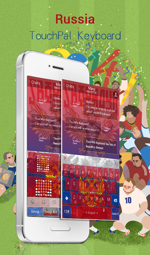 TouchPal Russia_FIFA Theme Screen 1