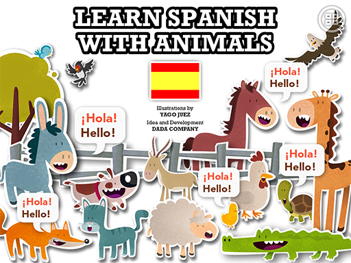 Learn spanish with animals