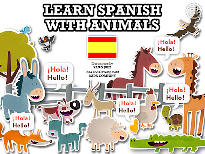 How to get Learn spanish with animals lastet apk for pc