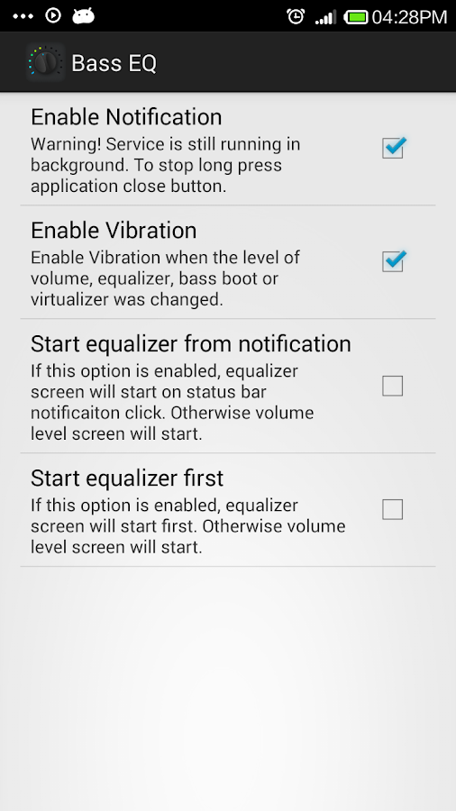 Equalizer & Bass Booster Pro - screenshot