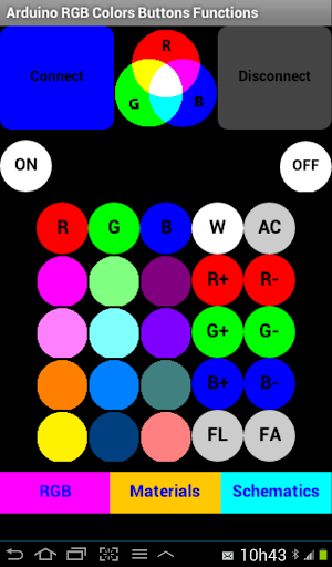 【免費工具App】Arduino RGB Bluetooth Function-APP點子