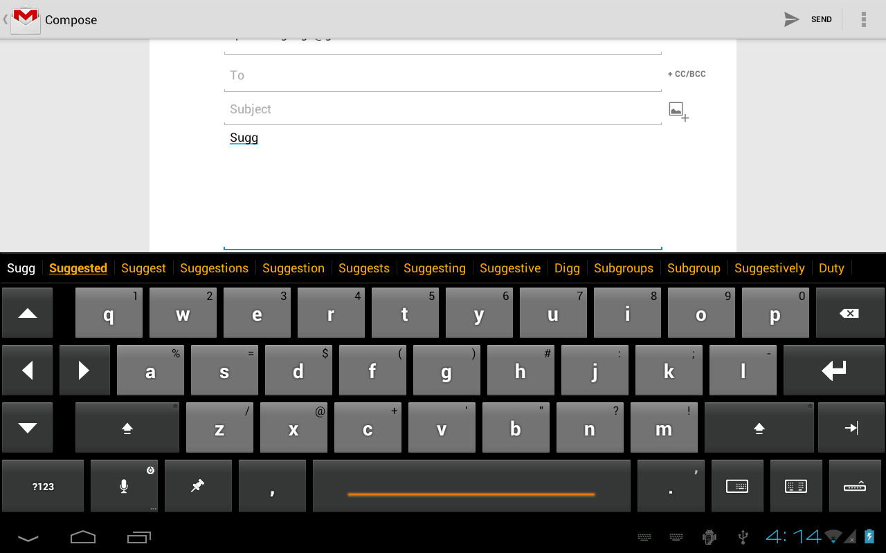 Thumb keyboard  phone tablet .apk free download