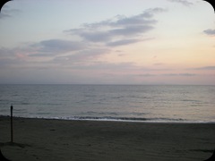 senggigi beach lombok sunset