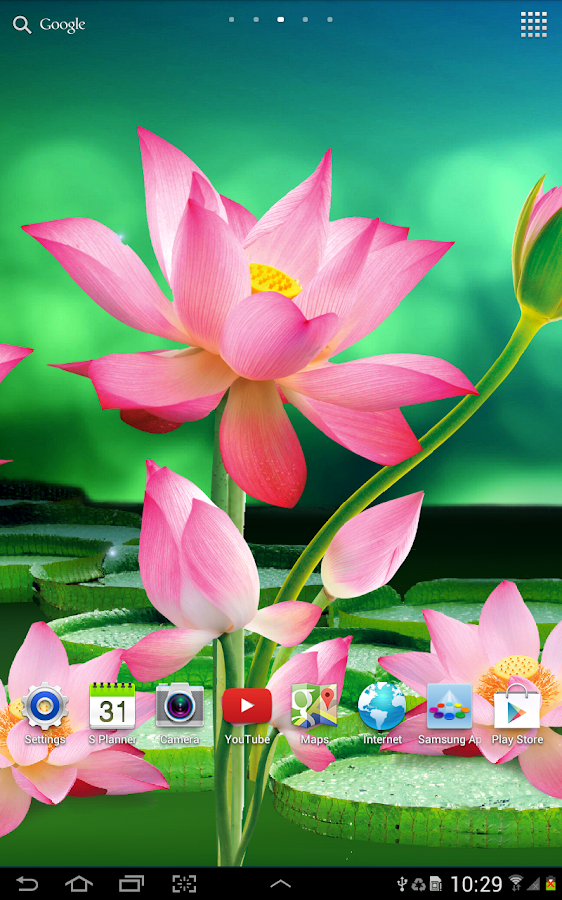 Lotus Live Wallpaper Android Apps on Google Play