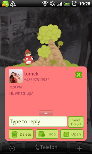免費下載個人化APP|GO SMS Red Riding Hood Theme app開箱文|APP開箱王