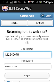 How to install SLIIT CourseWeb 1.1 apk for bluestacks