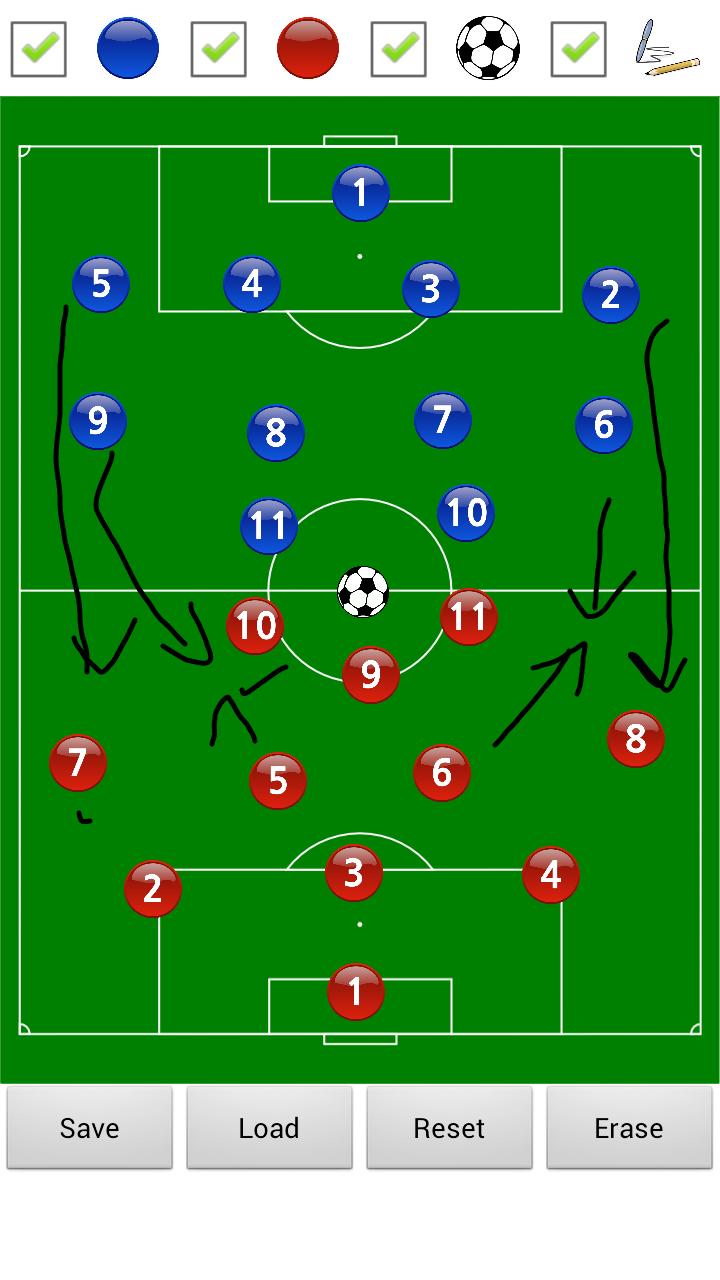 Football Strategy Board Screen 2