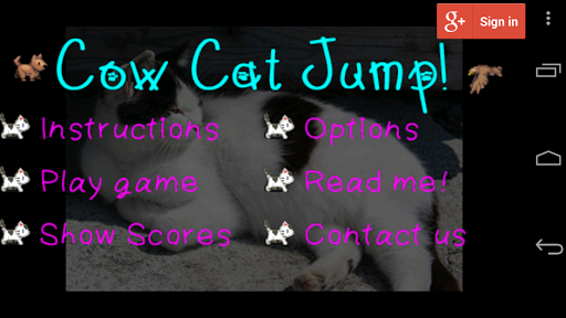 CowCat Jump : Platform Game