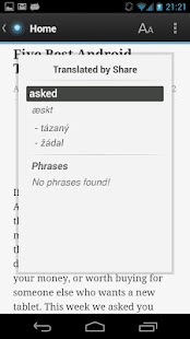 Dictionary Czech English - náhled
