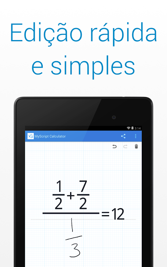 MyScript Calculator - Screenshot